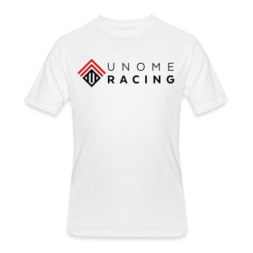unome racing logo - Men's 50/50 T-Shirt