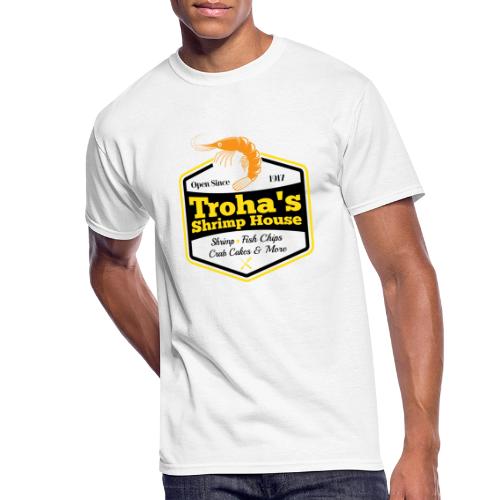 Troha's Logo - Men's 50/50 T-Shirt