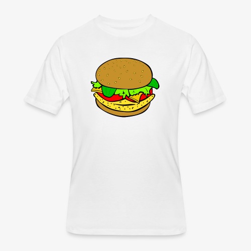 Comic Burger - Men's 50/50 T-Shirt