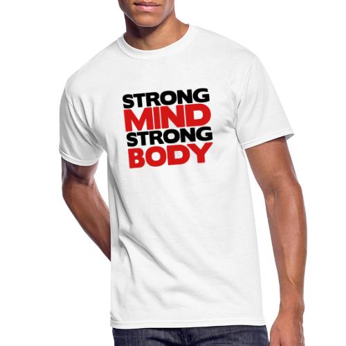 Strong Mind Strong Body - Men's 50/50 T-Shirt
