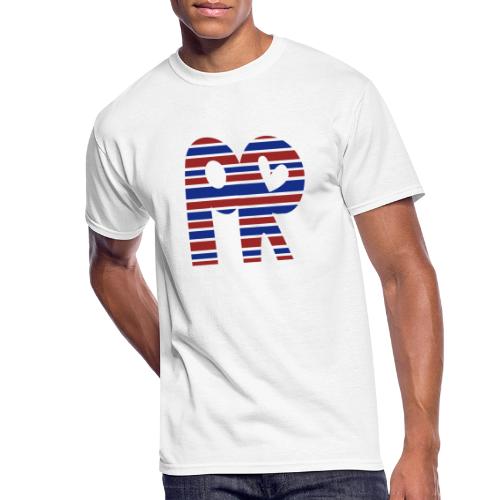 Puerto Rico is PR - Men's 50/50 T-Shirt
