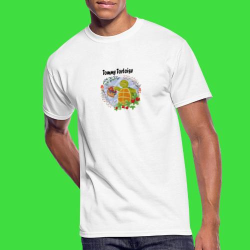Tommy Tortoise white - Men's 50/50 T-Shirt