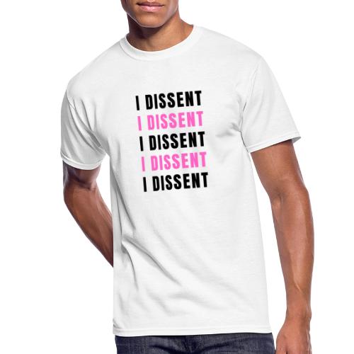 I Dissent (Black) - Men's 50/50 T-Shirt