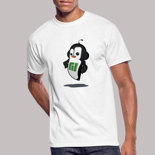 Manjaro Mascot confident right - Men's 50/50 T-Shirt