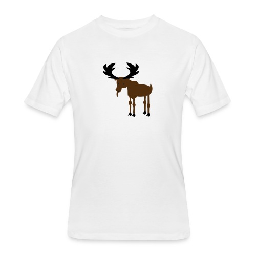 Moose - Men's 50/50 T-Shirt