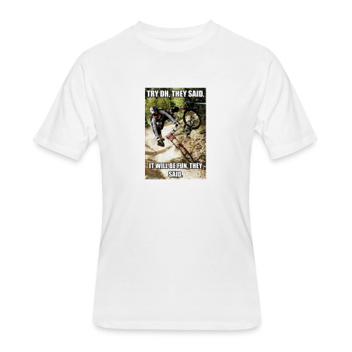 Bike meme on your shirt - Men's 50/50 T-Shirt