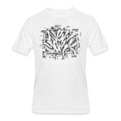 Kostya - NYG Design - REQUIRES WHITE SHIRT COLOR - Men's 50/50 T-Shirt