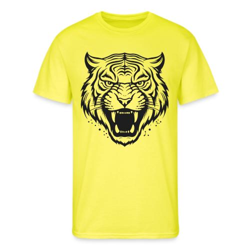 Wild Tiger Fashion, the fury of the feline tiger. - Men's 50/50 T-Shirt