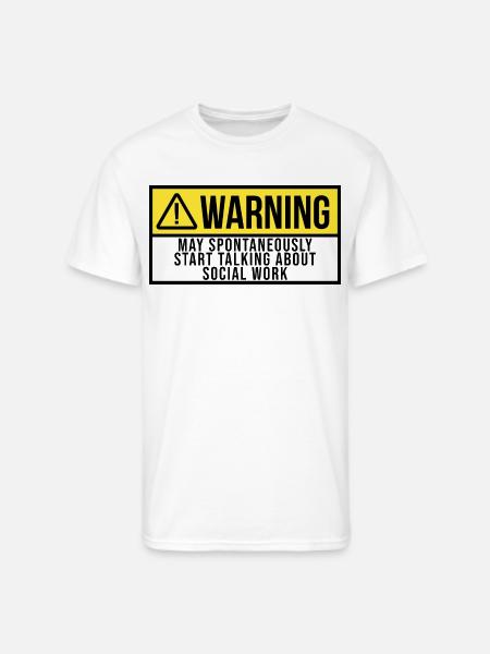 Social Work - Men's 50/50 T-Shirt - white