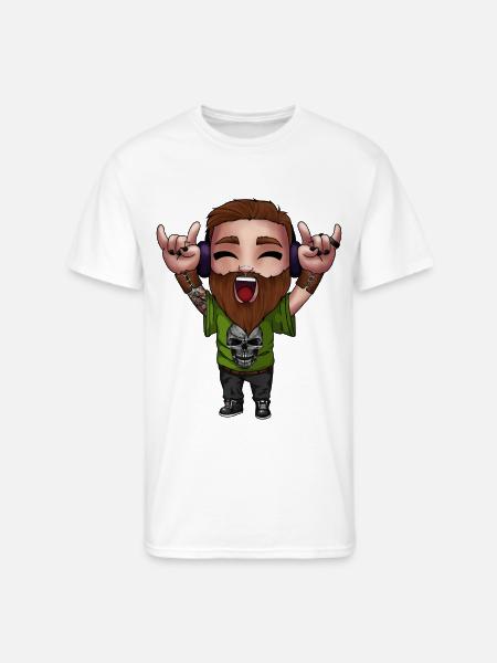 Cooldude - Men's 50/50 T-Shirt - white