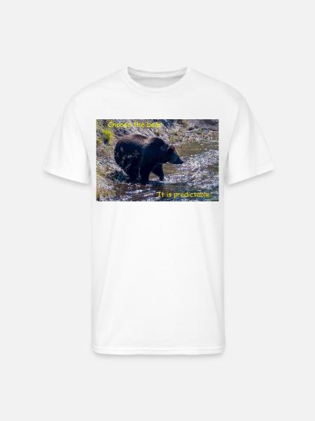 Choose The Bear - Men's 50/50 T-Shirt - white