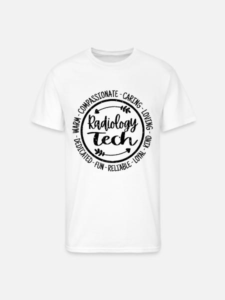 Radiology Tech - Men's 50/50 T-Shirt - white