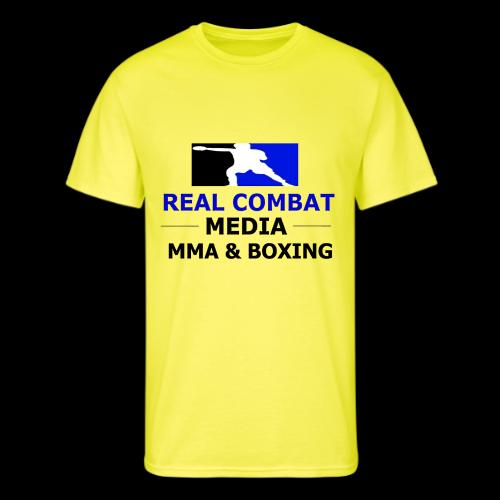 RCM MMA & BOXING Blue Logo - Men's 50/50 T-Shirt
