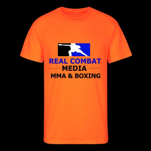 RCM MMA & BOXING Blue Logo - Men's 50/50 T-Shirt