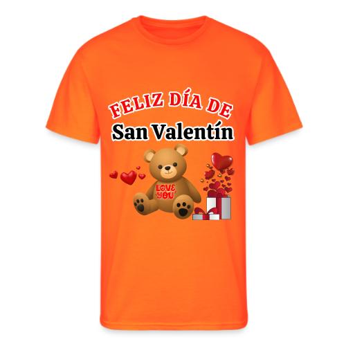 Valentine's Day Celebration Bears Love Hearts. - Men's 50/50 T-Shirt