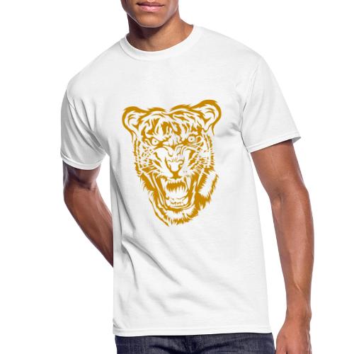 Roar into Adventure: Discover Tiger Souvenirs - Men's 50/50 T-Shirt