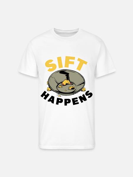 Panning for gold - Men's 50/50 T-Shirt - white
