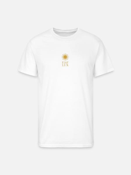 Fiat Lux Sun Emblem - Men's 50/50 T-Shirt - white