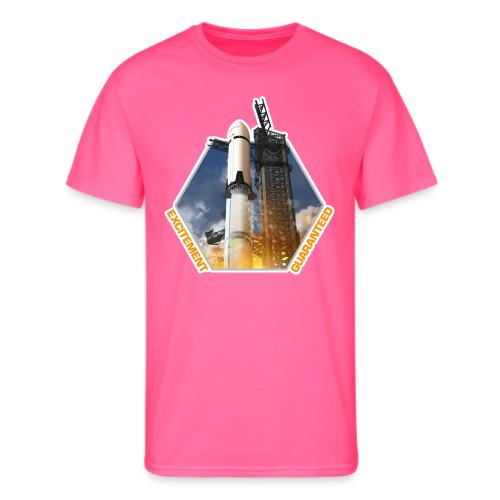 Starship HLS - Excitement Guaranteed - Men's 50/50 T-Shirt