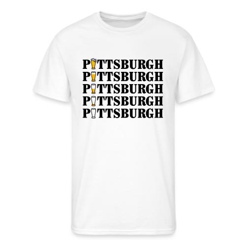 Beer in Pittsburgh - Men's 50/50 T-Shirt