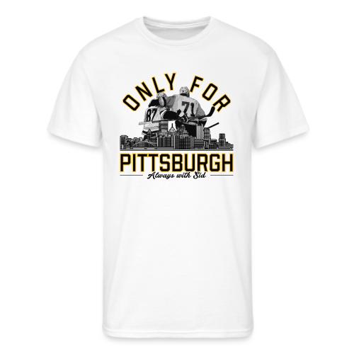 Only For Pittsburgh, Always With Sid - Men's 50/50 T-Shirt