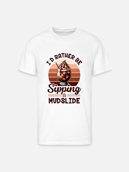 Mudslide Cocktail - Men's 50/50 T-Shirt - white