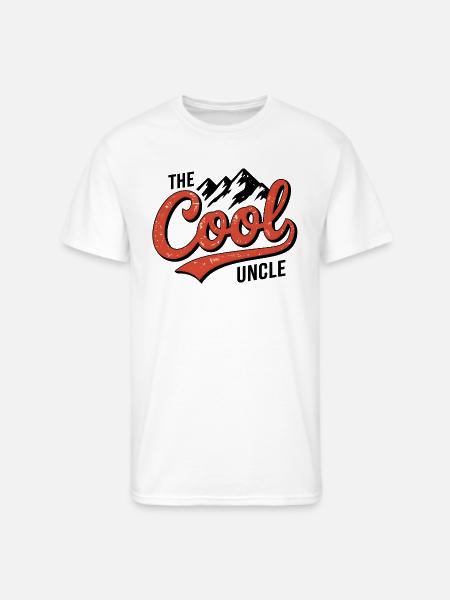 The cool uncle - Men's 50/50 T-Shirt - white