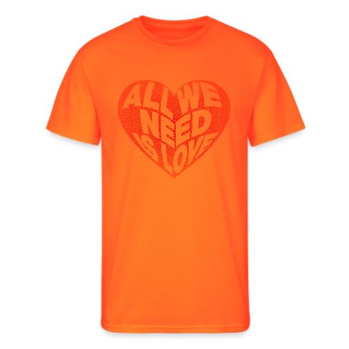 All We Need is Love in Heart - Men's 50/50 T-Shirt
