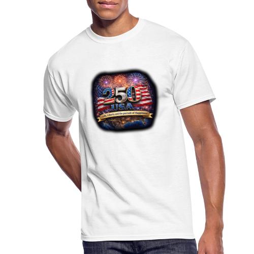 USA 250th Celebration - Men's 50/50 T-Shirt