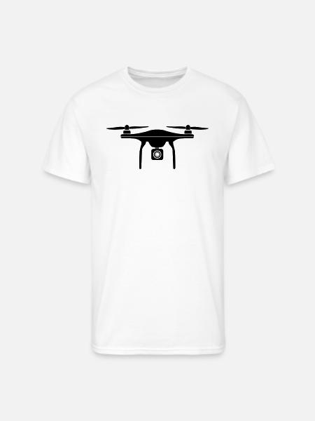 Drone - Men's 50/50 T-Shirt - white