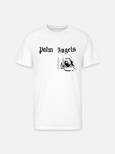 "VERTIGO ONE" - Men's 50/50 T-Shirt - white
