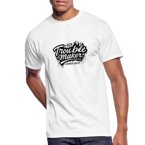 Troublemaker - Men's 50/50 T-Shirt