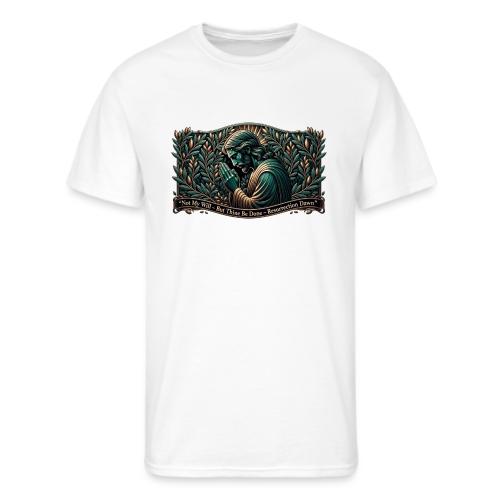 Easter Not My Will Gethsemane T Shirt, Bro Gift - Men's 50/50 T-Shirt