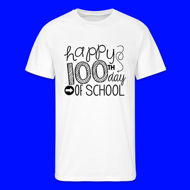 Happy 100th Day of School Arrows Teacher T-shirt