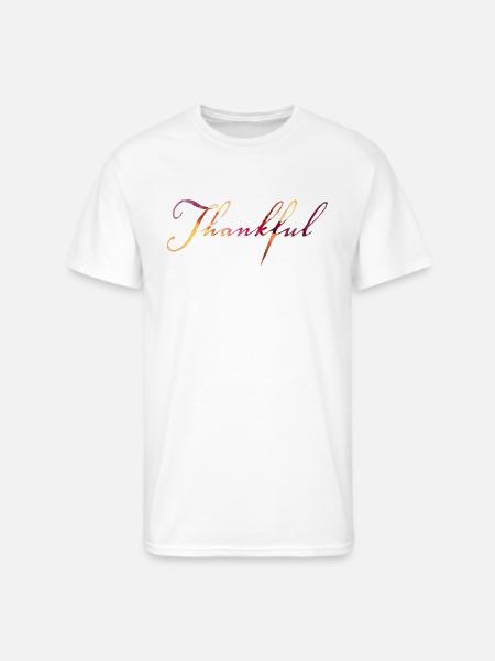 Thankful - Men's 50/50 T-Shirt - white