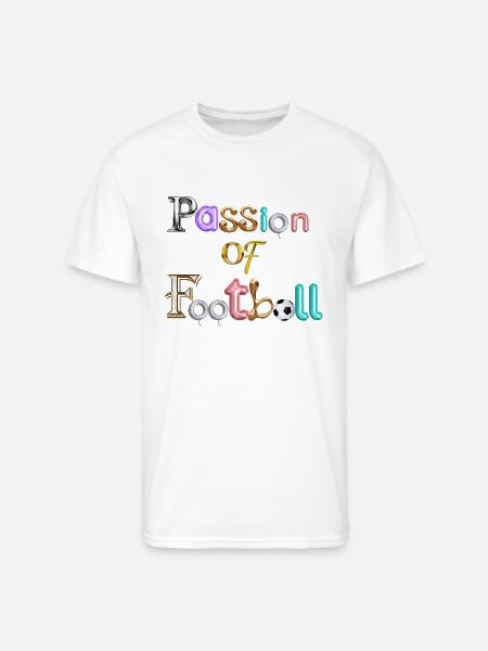 Passion of football - Men's 50/50 T-Shirt - white