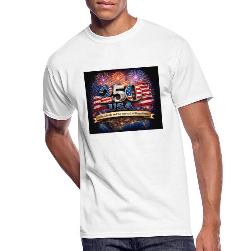 USA 250th Celebration - Men's 50/50 T-Shirt