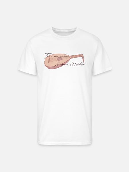 Toss A Coin - Men's 50/50 T-Shirt - white