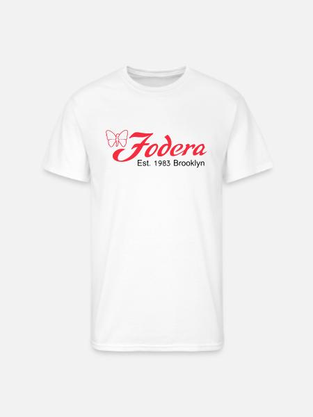fodera_bass_guitar_logo_black - Men's 50/50 T-Shirt - white