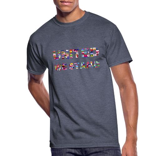 UNITED WE STAND - Men's 50/50 T-Shirt