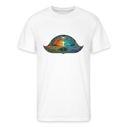 Easter Cast the Net Again T Shirt, abundance Gift - Men's 50/50 T-Shirt