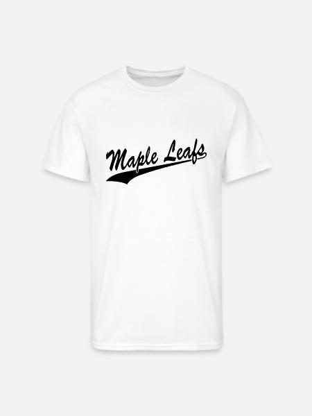 Maple Leafs - Men's 50/50 T-Shirt - white