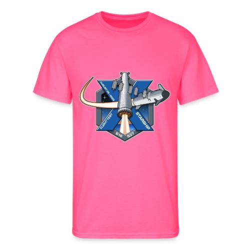 Starship Flight 10 Patch - Men's 50/50 T-Shirt