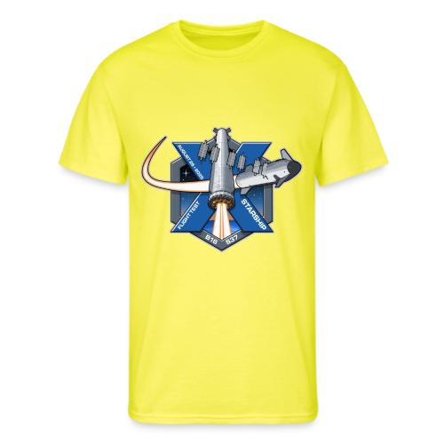 Starship Flight 10 Patch - Men's 50/50 T-Shirt