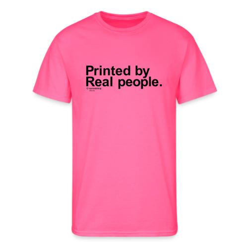 Printed in black - Men's 50/50 T-Shirt