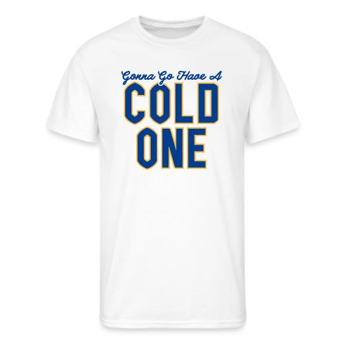 Gonna Go Have a Cold One (White/Grey) - Men's 50/50 T-Shirt