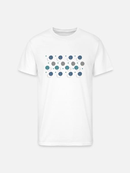 Bubbles - Men's 50/50 T-Shirt - white