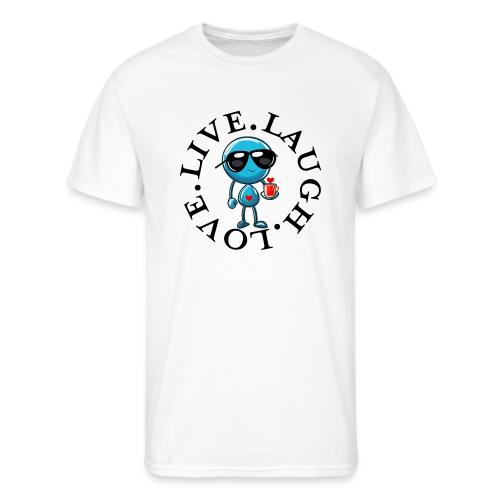 Circle Remember to live laugh love - Men's 50/50 T-Shirt