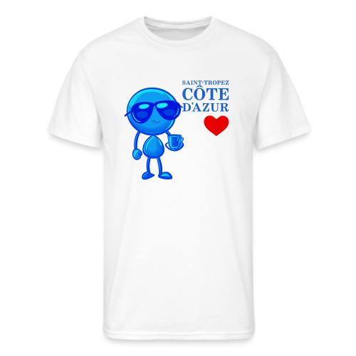 Smoon City_Saint Tropez Côte d'Azur - Men's 50/50 T-Shirt