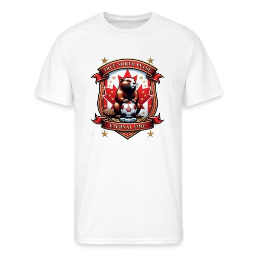 Canada Beaver Crest T-Shirt, Pride Badge Gift - Men's 50/50 T-Shirt